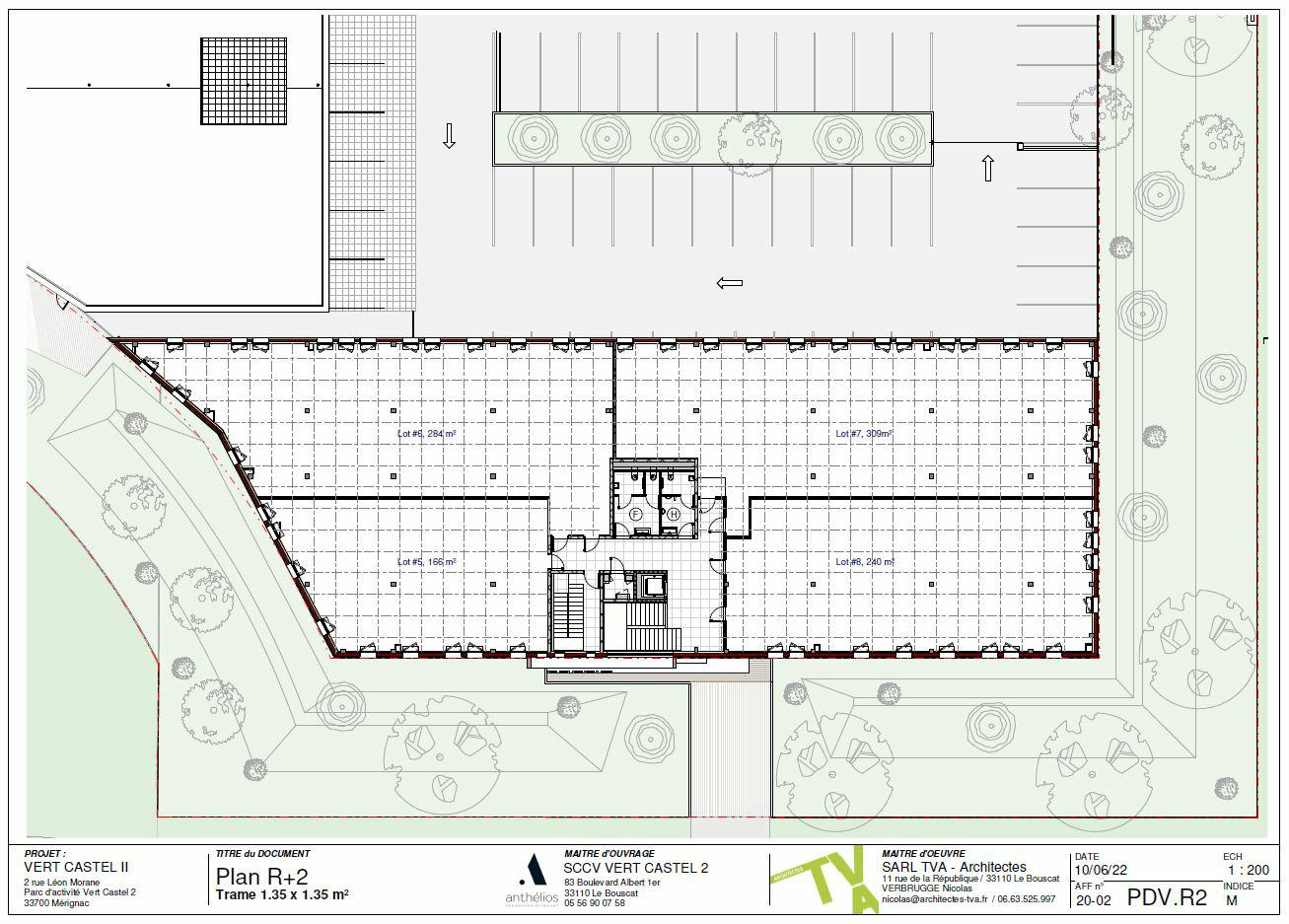 Bureau Mérignac 1997m² Location bureau Mérignac Gironde OLBUR2002067 3